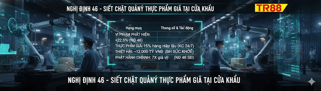 Thanh tra thực phẩm theo Nghị định 46